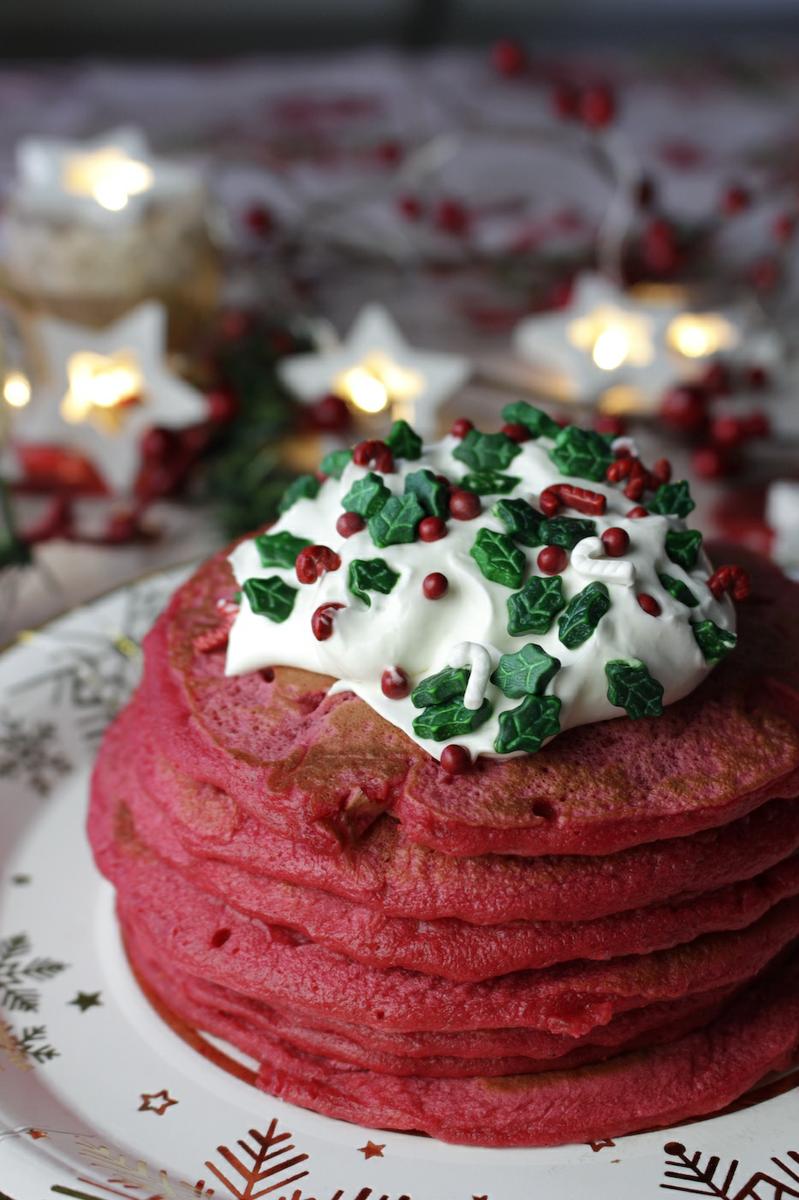 Pancakes o tortitas de Navidad