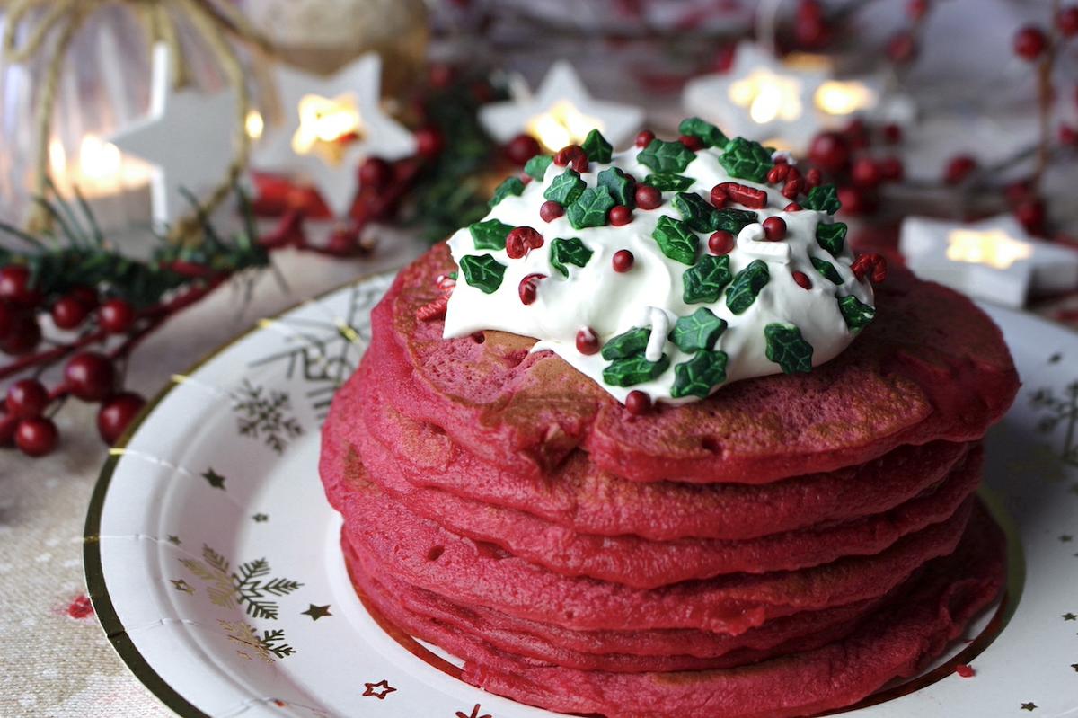 Pancakes o tortitas de Navidad