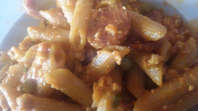 Macarrones carnívoros