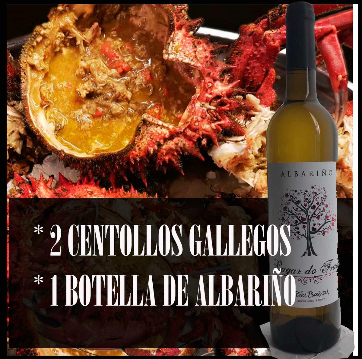 CENTOLLOS GALLEGOS DE O GROVE + ALBARIÑO