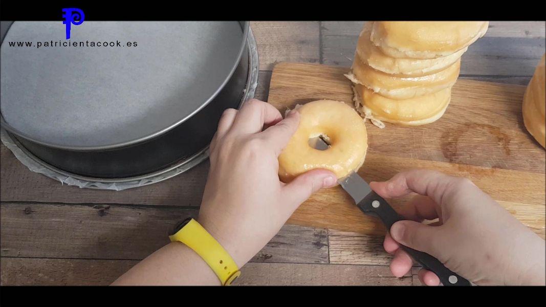 Tarta de Donuts. Patricienta Cook