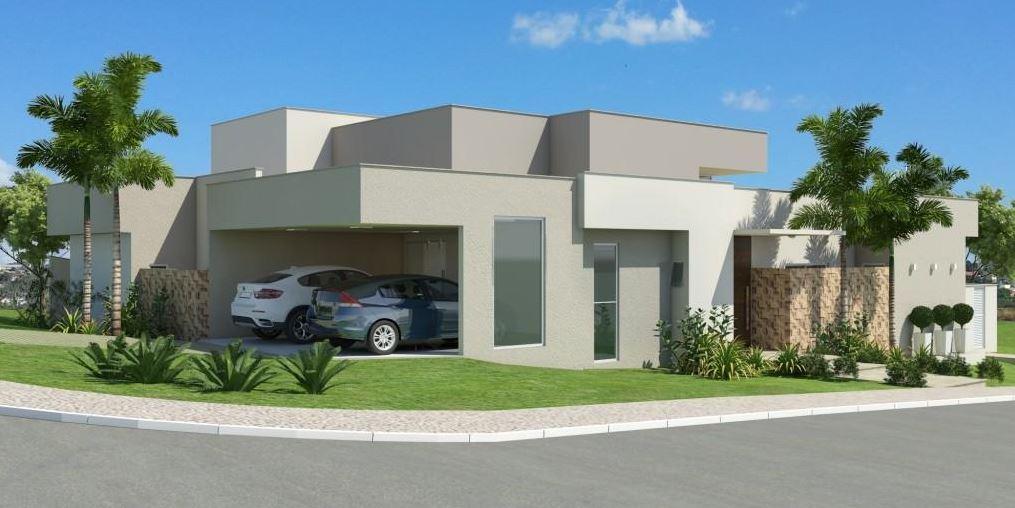 Diseños de casas esquineras modernas de un piso