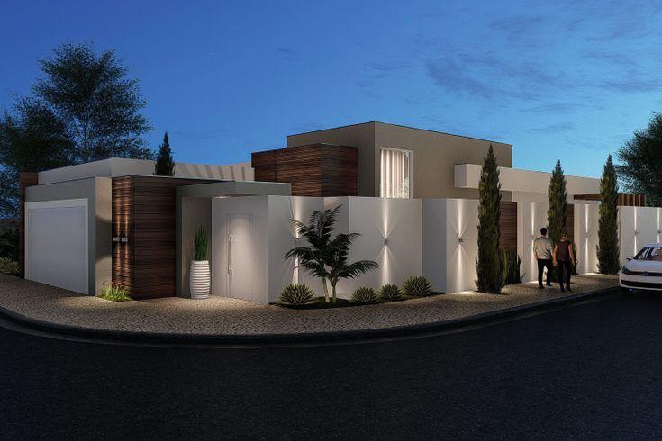 Modelos de casas esquineras modernas y minimalistas