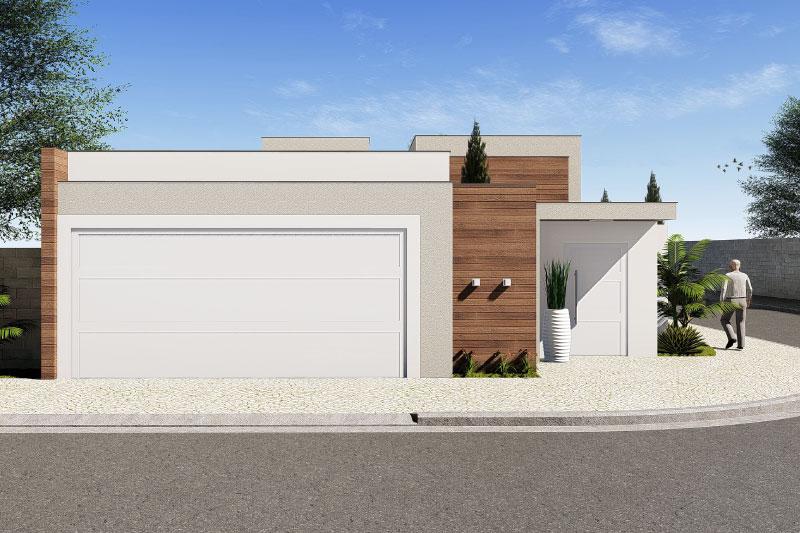 Modelos de casas esquineras modernas y minimalistas