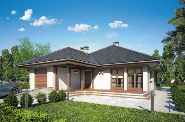 Fachadas con techos a varias aguas