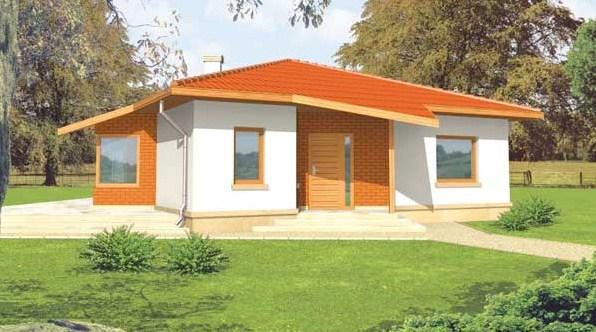 Modelos de casas estilo americana con techo a tres aguas