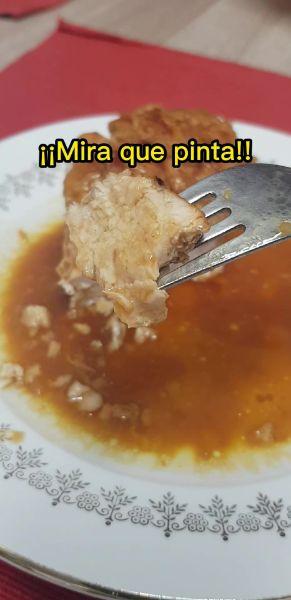 pechuga de pollo en salsa