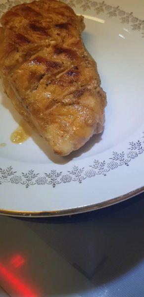 Pechuga de pollo en salsa