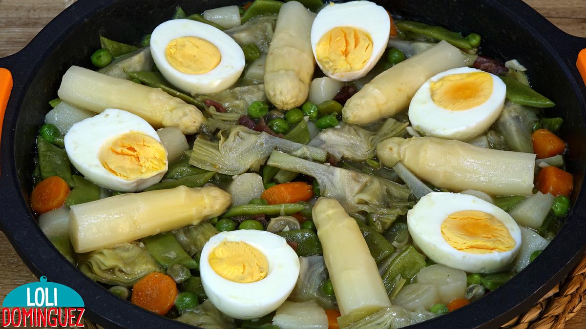 MENESTRA DE VERDURAS, RECETA SALUDABLE Y BAJA EN CALORIAS. La menestra es una receta tradicional que se puede preparar con diferentes verduras aprovechando las temporadas