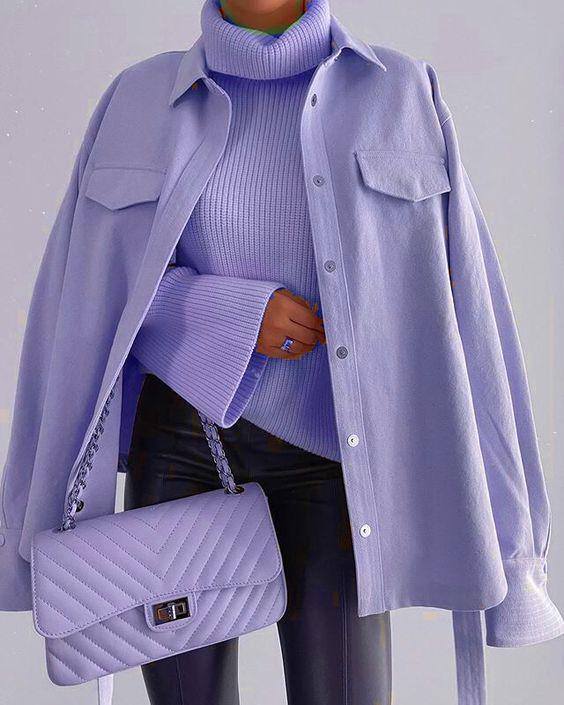 Looks usando el color Very Peri