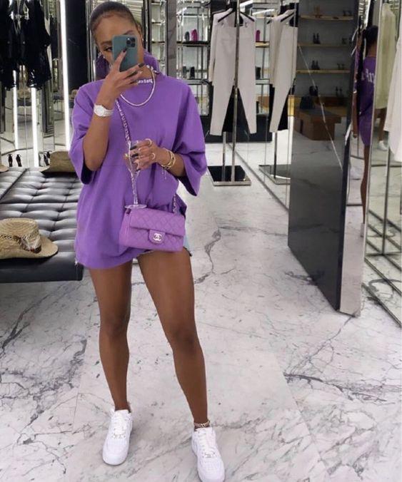 Looks casuales con Very Peri