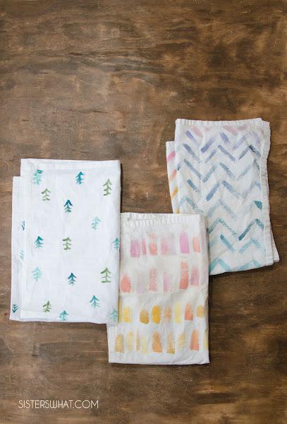 Ideas para personalizar textiles con pintura