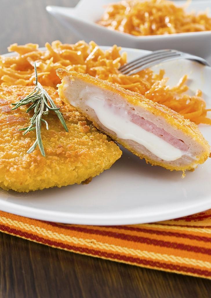 Pechuga de pollo rellena de queso