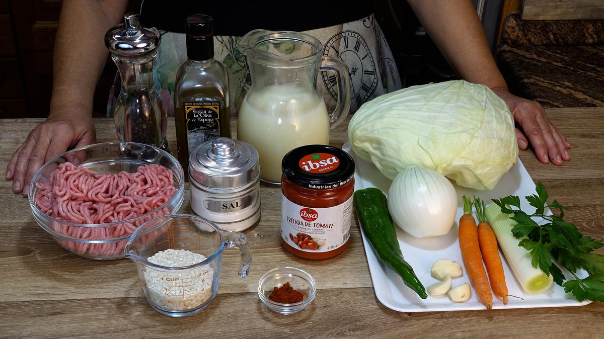 ROLLITOS DE COL O REPOLLO, UNA RECETA SALUDABLE - Loli Domínguez - Foto 1