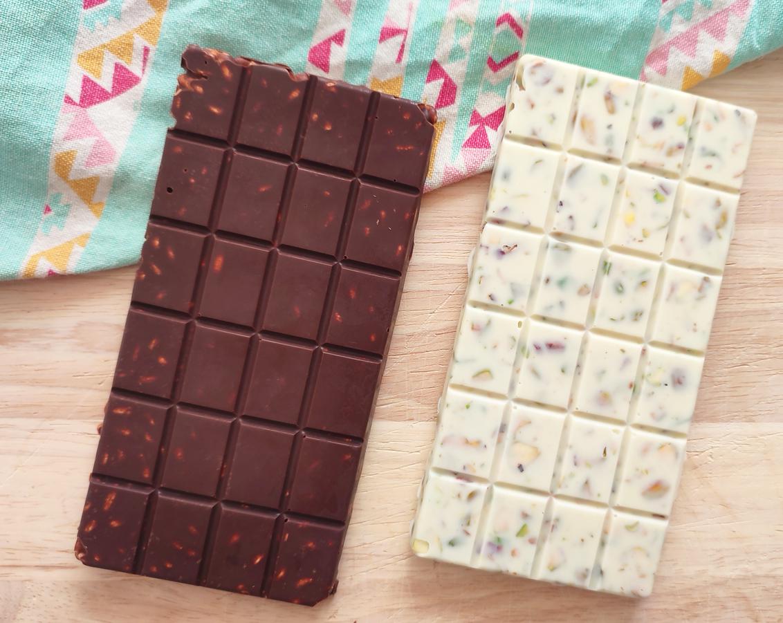 tableta de chocolate casera