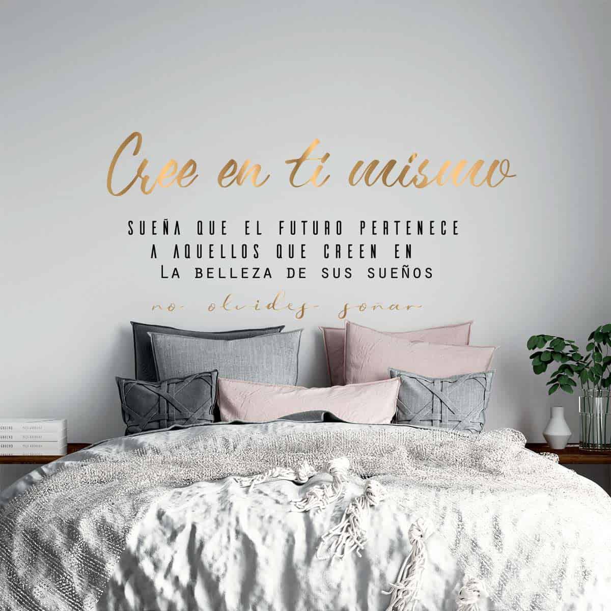 adhesivo cabeceros de cama modernos
