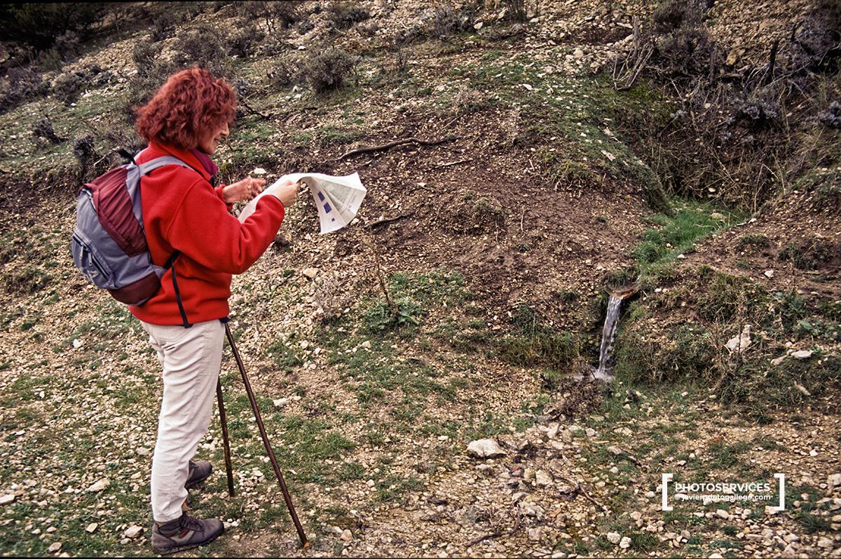 Nacimiento del río Esgueva. Fuente de Zamazorros. Briongos. Burgos. Castilla y León. España. © Javier Prieto Gallego