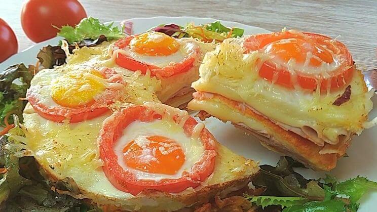 Pastel de sándwich mixto