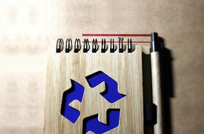 papel reciclado