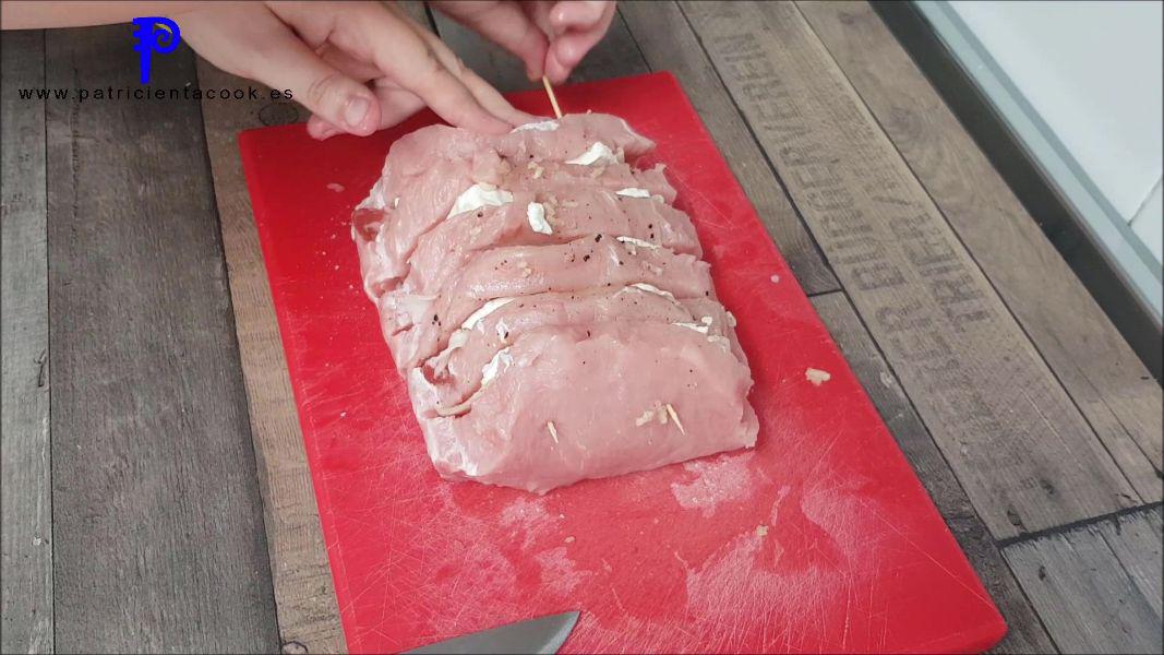 lomo relleno en freidora de aire 9 en 1 - Patricienta Cook