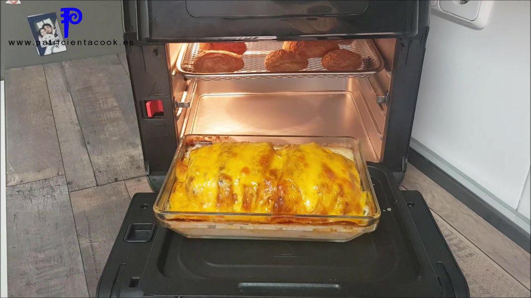 lomo relleno en freidora de aire 9 en 1 - Patricienta Cook