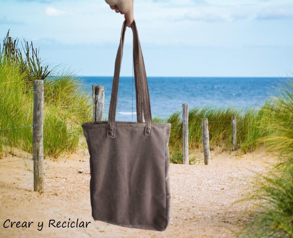 En este tutorial te enseño Cómo hacer una bolsa de tela fácil Nivel Principiante