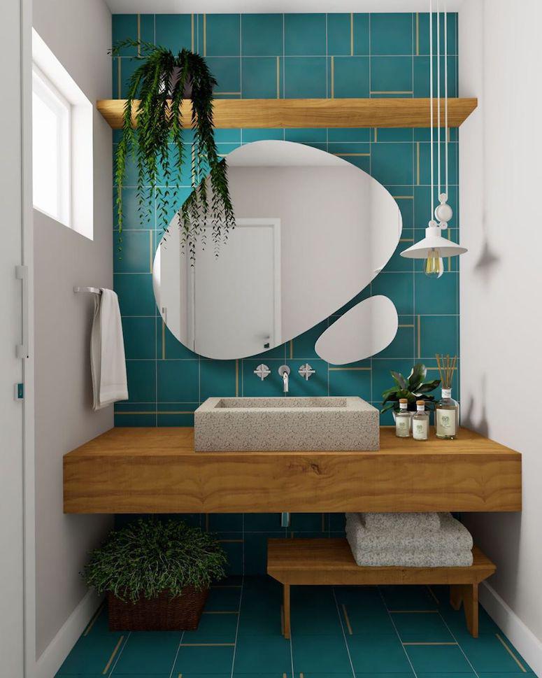 Estilo moderno para el baño