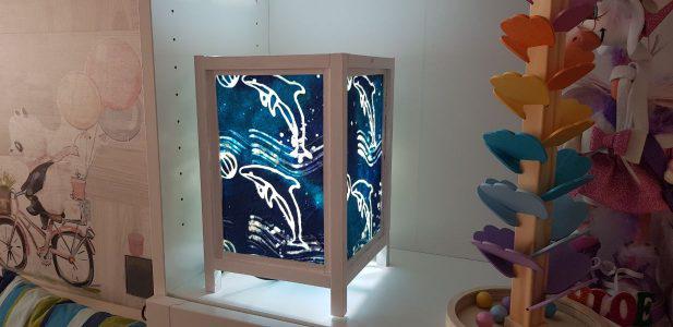 Pintar una lámpara de madera de blanco (3)