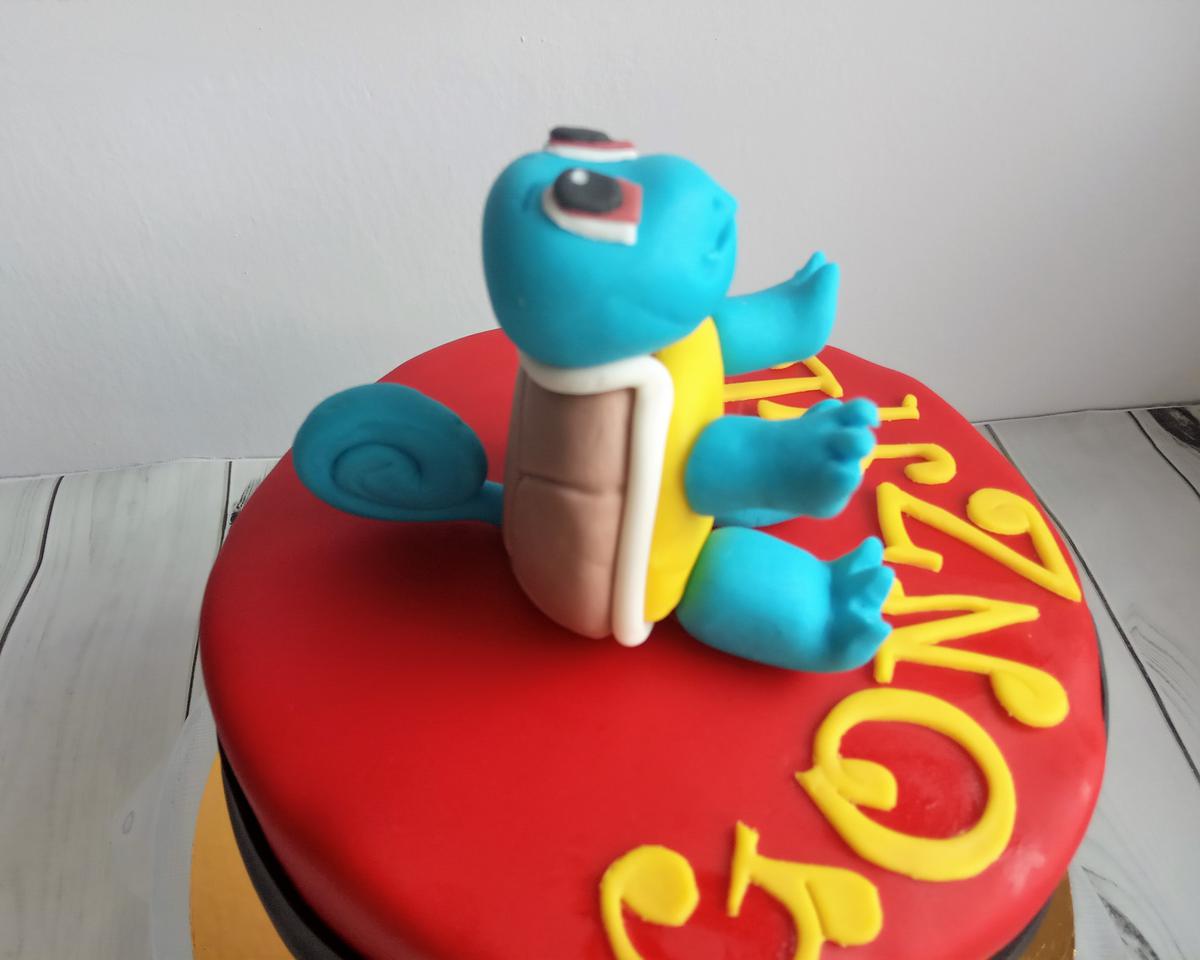 Squirtle fondant