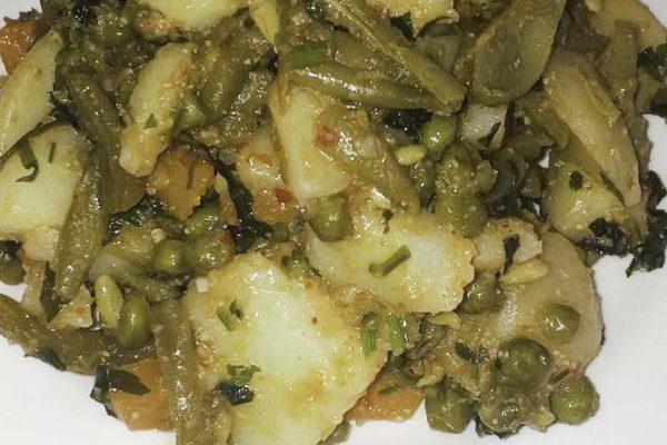 verduras-en-vapor-con-salsa-picante