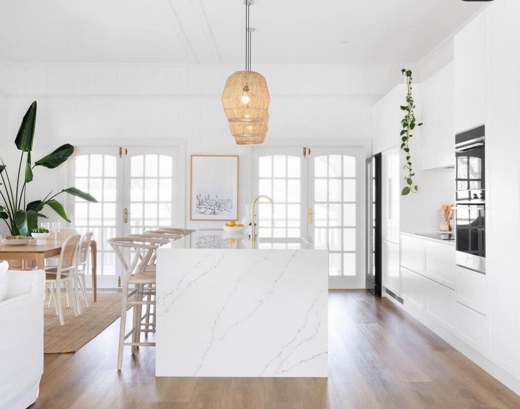 cocina blanca moderna