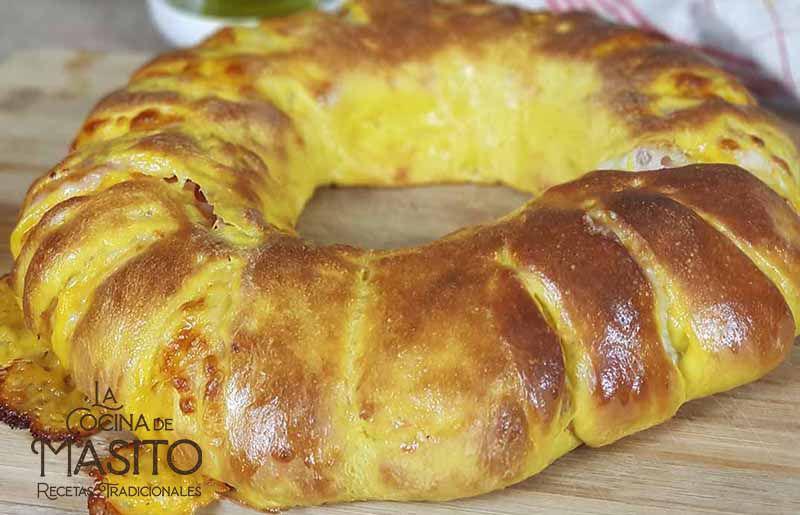 Receta de rosca rellena