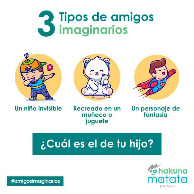 Tipos de amigos imaginarios