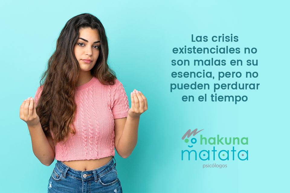¿Qué es una Crisis existencial?
