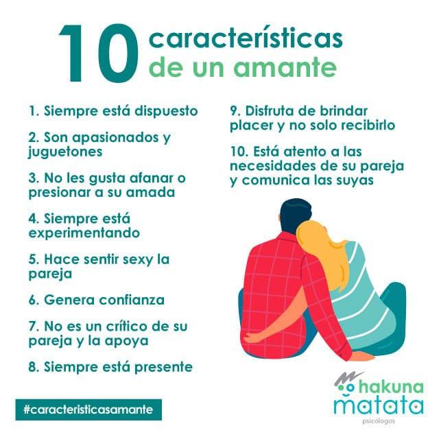 10 características de un amante
