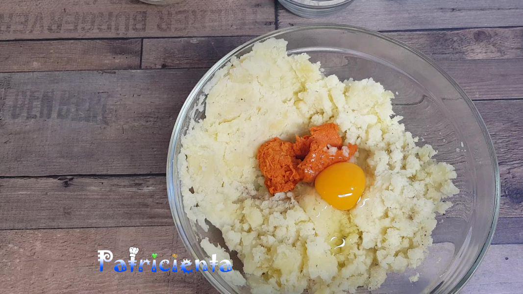 Bolitas de patata, sobrasada y mozzarella - Patricienta Cook