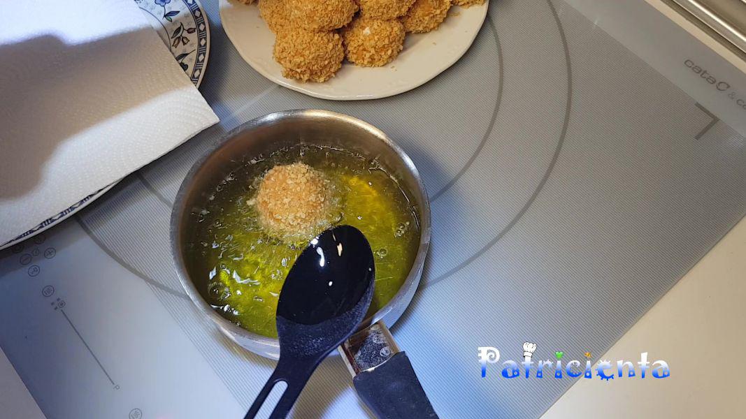 Bolitas de patata, sobrasada y mozzarella - Patricienta Cook