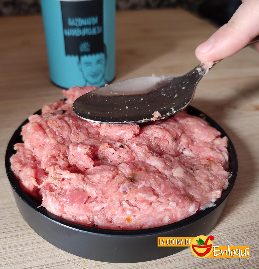 Hamburguesa casera de ternera Just Spices