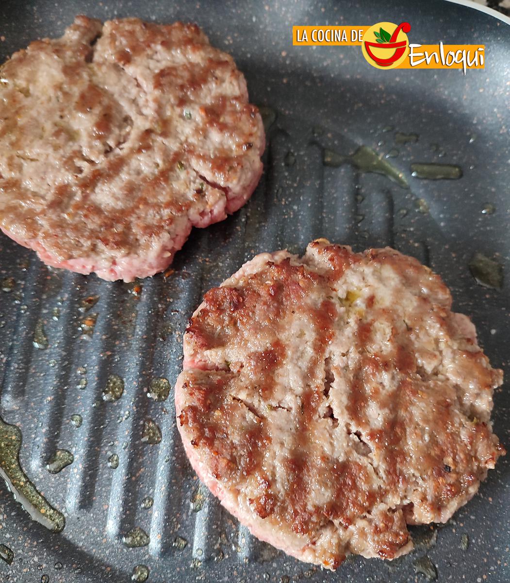 Hamburguesa casera de ternera Just Spices