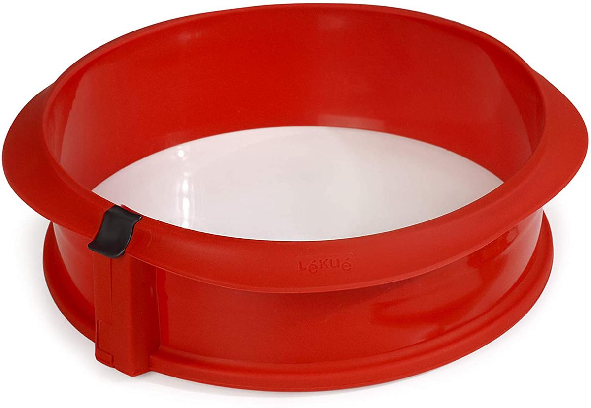 Lékué Duo redondo rojo Molde pastel