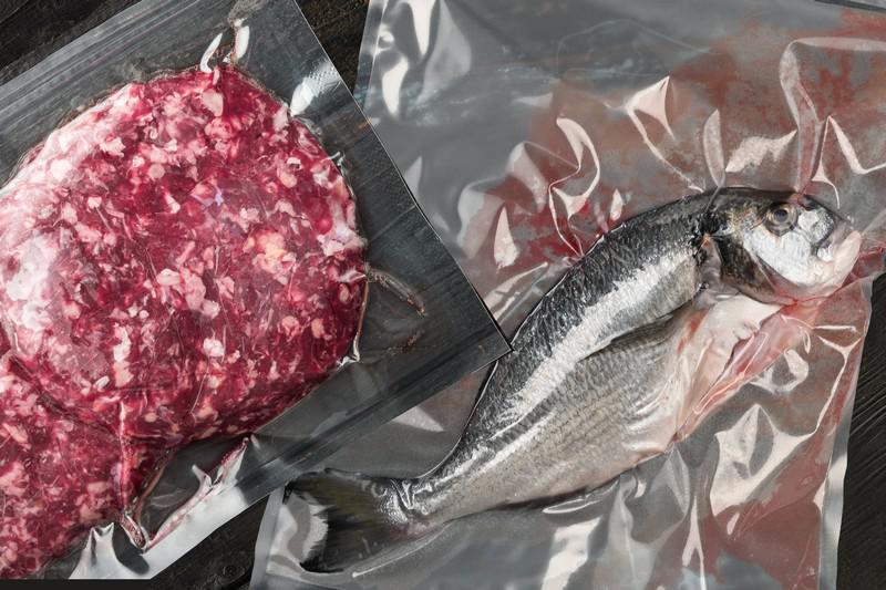 Carne y pescado al vacio