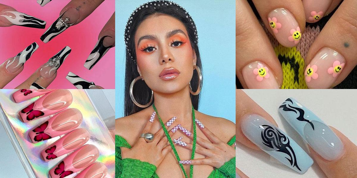 Uñas tendencia años 2000