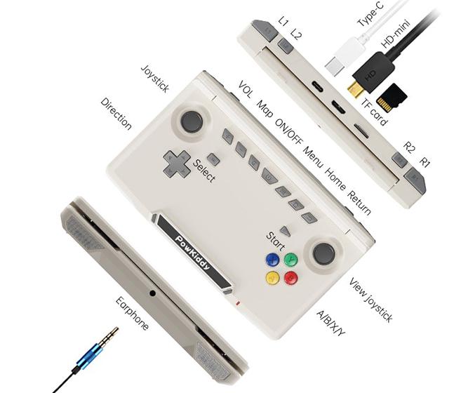 Powkiddy X18S - Diseño