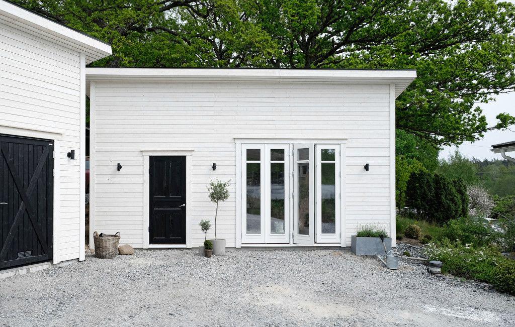 Casas pequeñas en color blanco