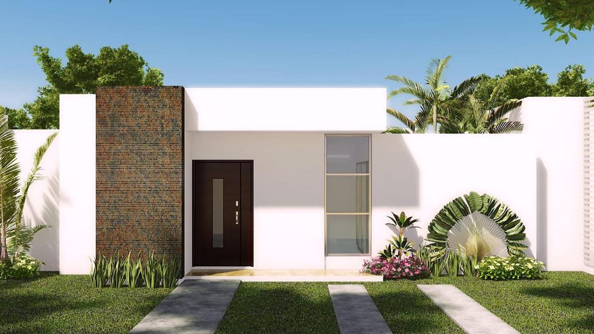 Diseños de casas pequeñas de campo color blanco