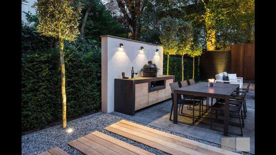 Diseños de terrazas con asador