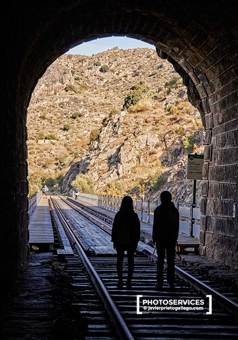 Túnel. Camino de Hierro. Arribes del Duero. Salamanca. Castilla y León. España. © Javier Prieto Gallego
