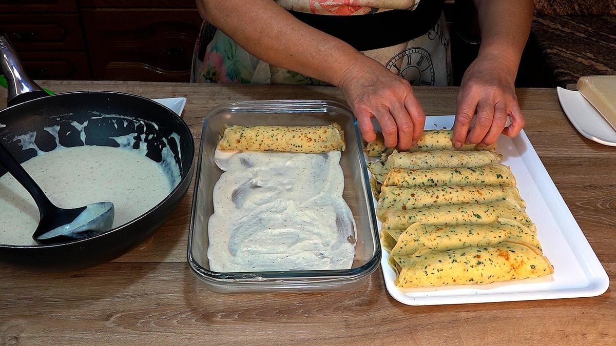 CREPES RELLENOS DE POLLO Y CHAMPIÑONES CON BECHAMEL, MUY TIERNOS Y JUGOSOS - Loli Domínguez - Foto 18