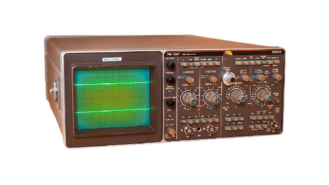 Historia osciloscopio analogico