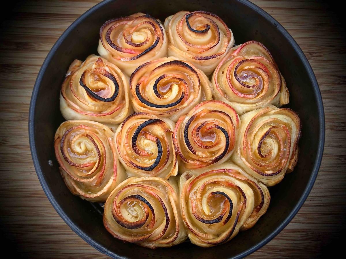 TARTA DE MANZANA DÍA DE SAN VALENTÍN